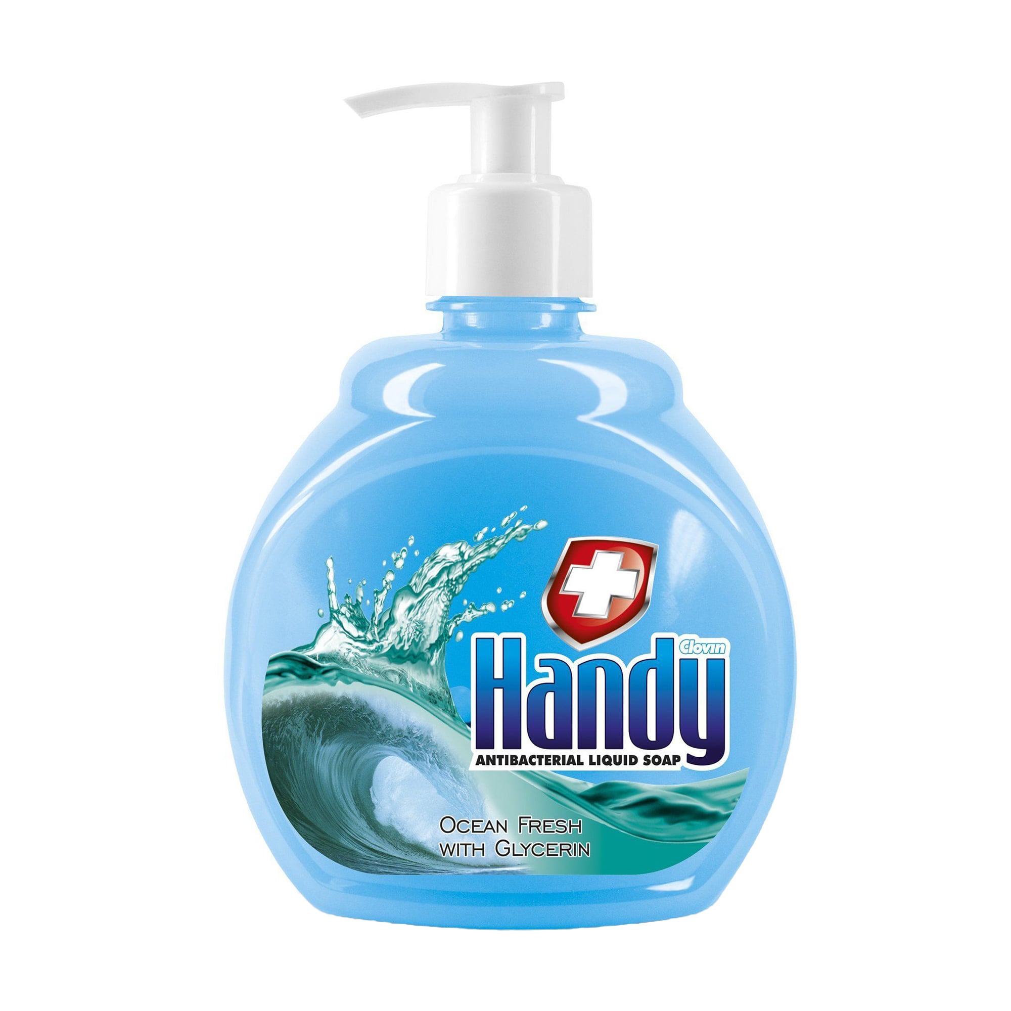 Рідке мило Clovin Handy Antibacterial Liquid Soap Ocean Fresh Свіжість океану, 500 мл